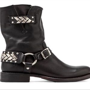 Frye Jenna braid boots